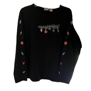 Vintage Mountain Lake II Women’s Plus Size Christmas Tee